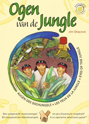 Ogen van de jungle doos voorkant groot